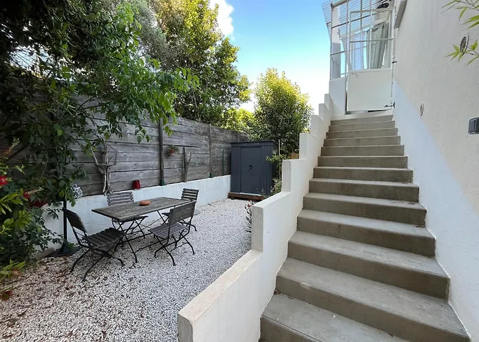T2 30m2 Climatise Avec Jardin Proche De La 아파트 *