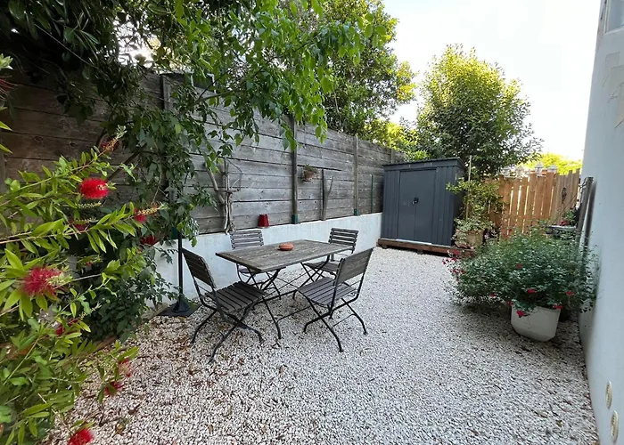 شقة T2 30m2 Climatise Avec Jardin Proche De La